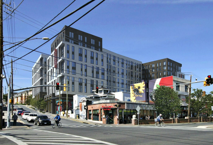 New Apartments at Hyattsville's University Town Center Taking Shape